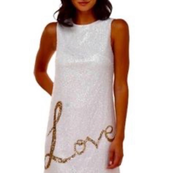 Theia x BHLDN love sequin mini dress - Picture 2 of 7